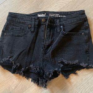 Mossimo denim high waisted shorts